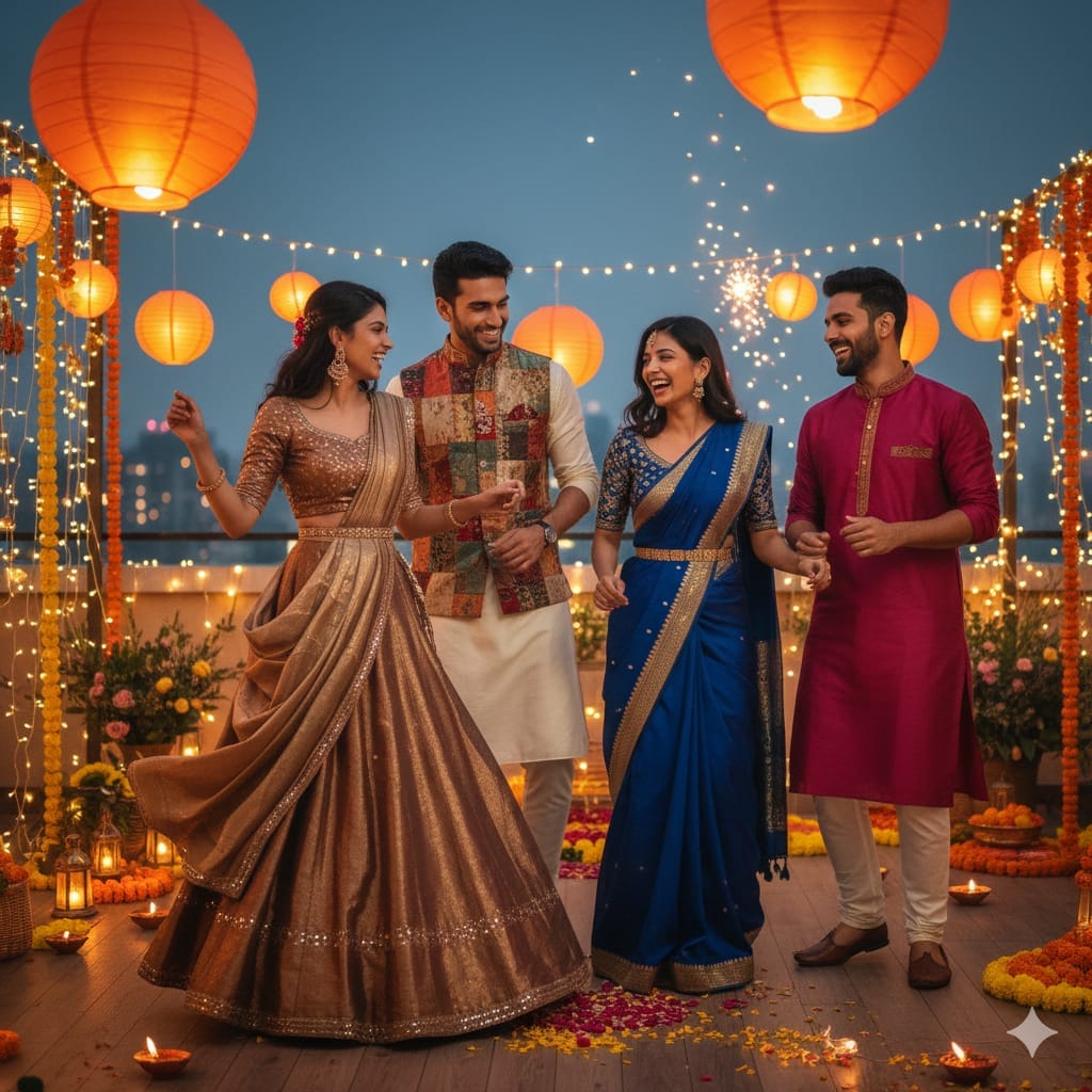 Sustainable Festival Fashion :Wearing festive Indian ethnic outfits